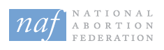 National Abortion Federation (NAF) associated member